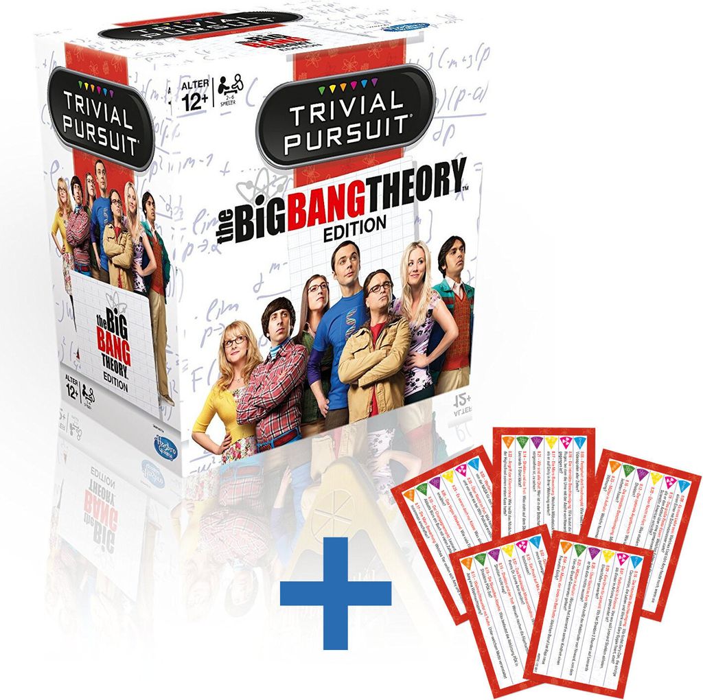 Trivial Pursuit The Big Bang Theory TBBT Gesellschaftsspiel Quiz mit 30 extra Fragen