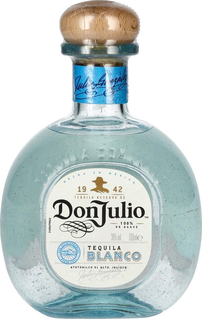 Don Julio Tequila Blanco 100% Agave 38% Vol. 0,7l Produktbild 
