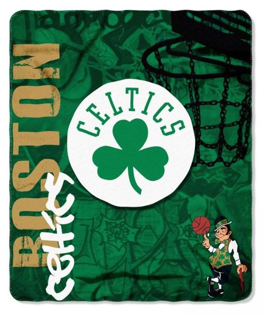 Boston Celtics Fleece Decke 127 x 150cm