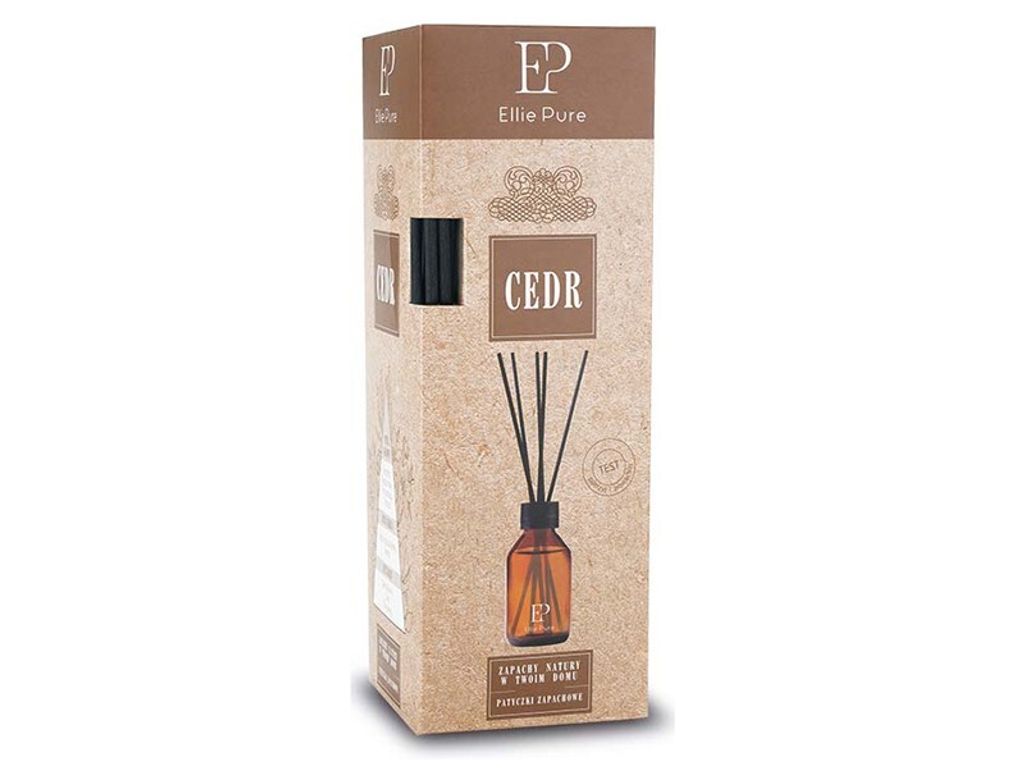 Zapach Ellie Pure Parfümstäbchen, Pure, 80 ml, Cedr