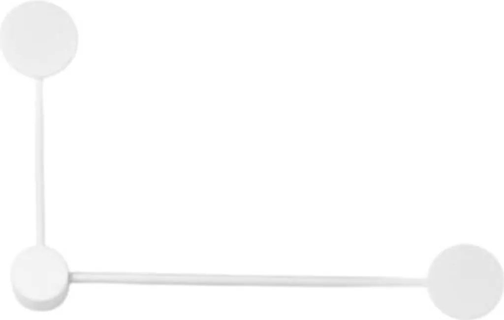 Applique Eclipsia Blanche 2xGX53 - Luminaire Métal 325x520x64mm