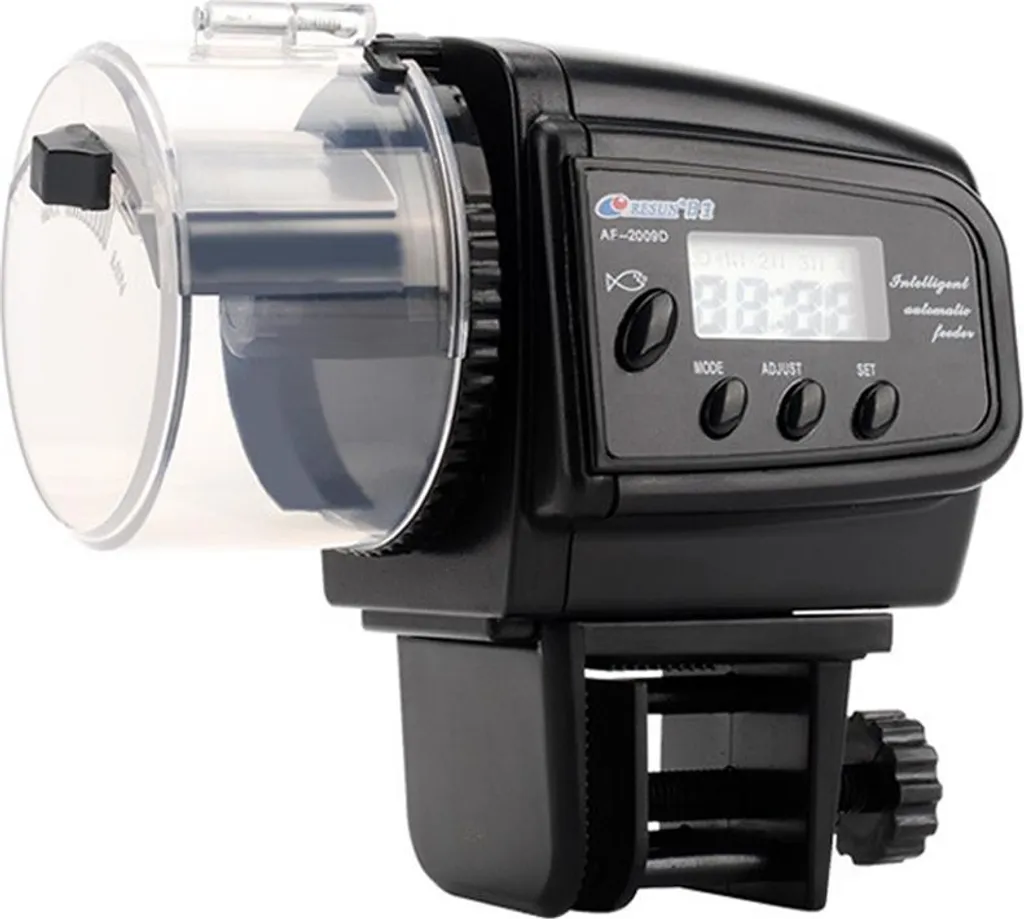 Nourrisseur automatique pour aquarium avec contrôle intelligent du débit