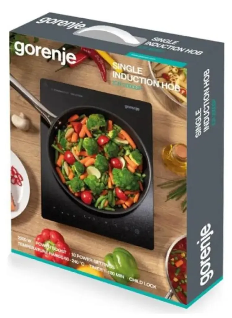 Plaque de Cuisson Induction Gorenje ICR2000SP - Idéal Studio et Camping - 7