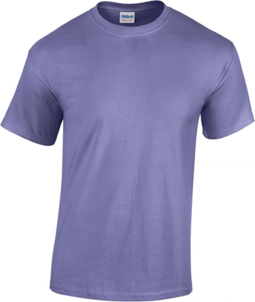 Gildan 5000 | Heavy Baumwolle Herren T-Shirt - Farbe: Violet - Größe: 3XL