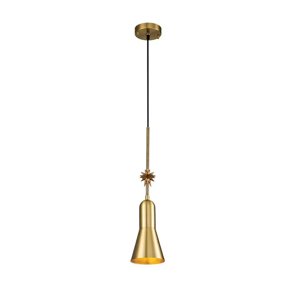 Suspension Étoile pour Éclairage d'Ambiance Chic et Chaleureux E27