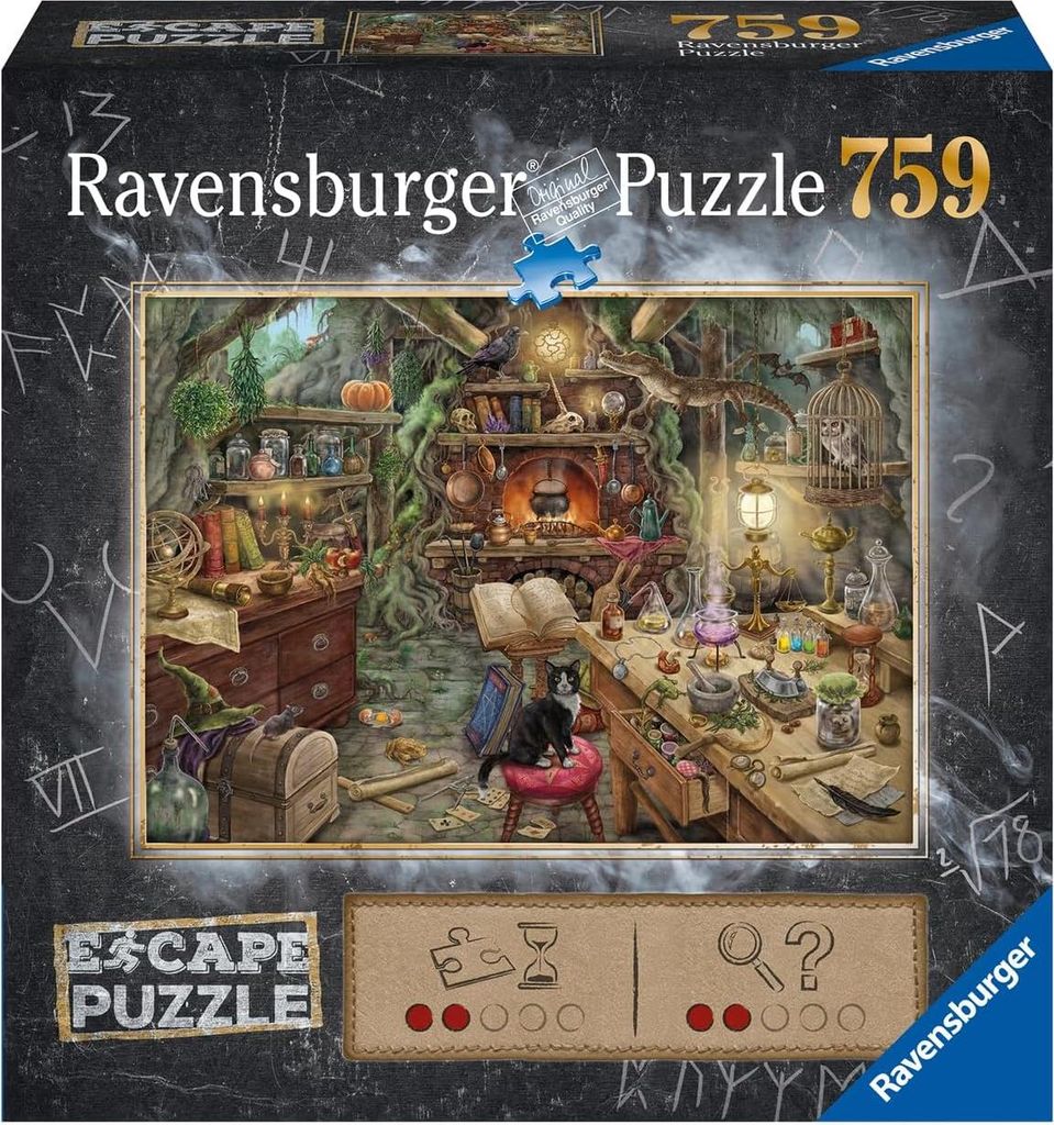 Ravensburger Escape Puzzle Kitchen of a witch 759 Teile Fantasie