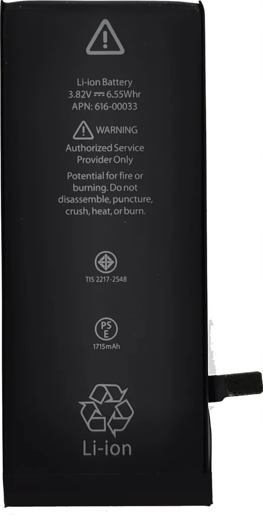 Batterie pour Réparer iPhone 6S Autonomie 1715 mAh APN 616-00033