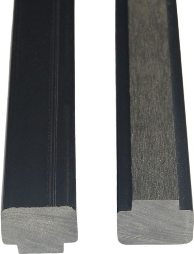 HOME DELUXE - 1x Nutleiste CALLANUT - für WPC Sichtschutzzaun Callado - je 2 Stück, Maße: 92 x 3 x 2,2 cm I Blickschutz Windschutz Sonnenschutz