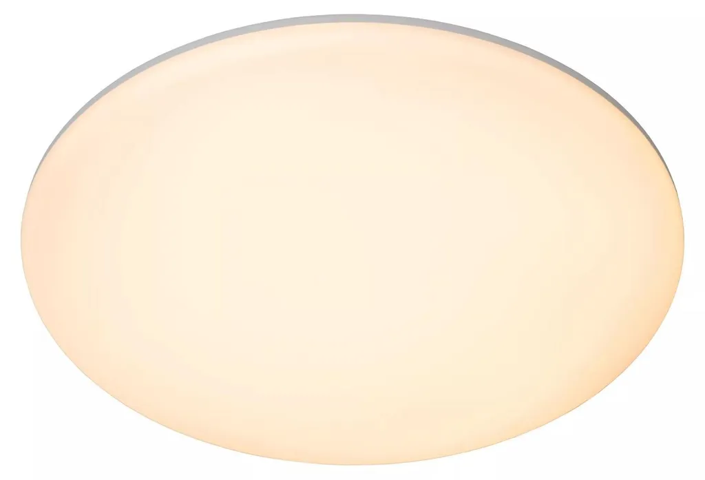 Plafonnier LED extra-plat OLSON IP44 fini les zones d'ombre 2500lm