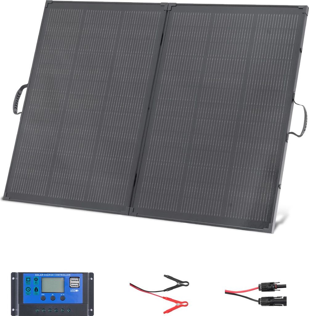 SucceBuy Pannello solare pieghevole 200 W, modulo solare Immagine del prodotto 
