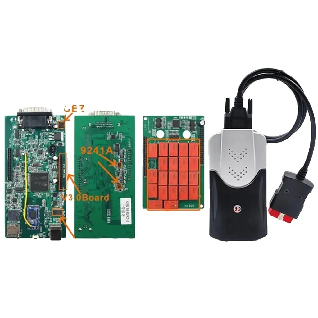 Scanner V30 poids lourds avec Bluetooth stable et double PCB vert Pro