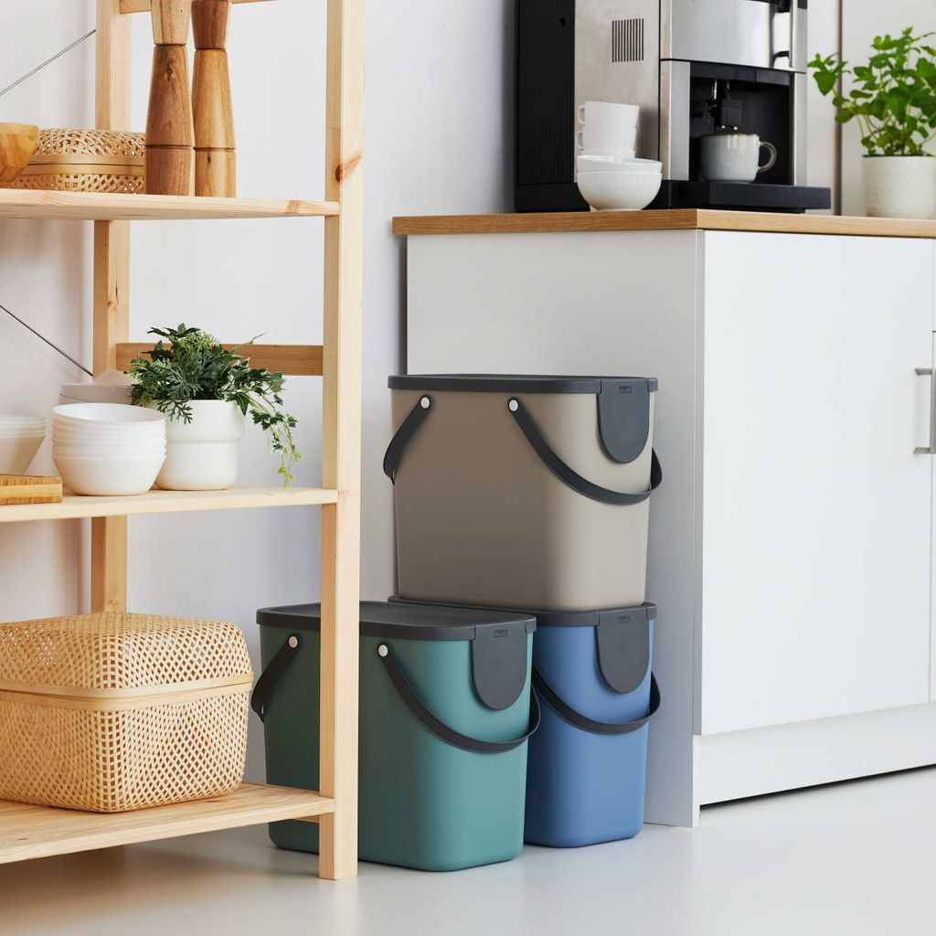 Rotho Mülltrennsystem 25L Albula - Mülleimer 40,0 x 23,5 x Produktbild 5