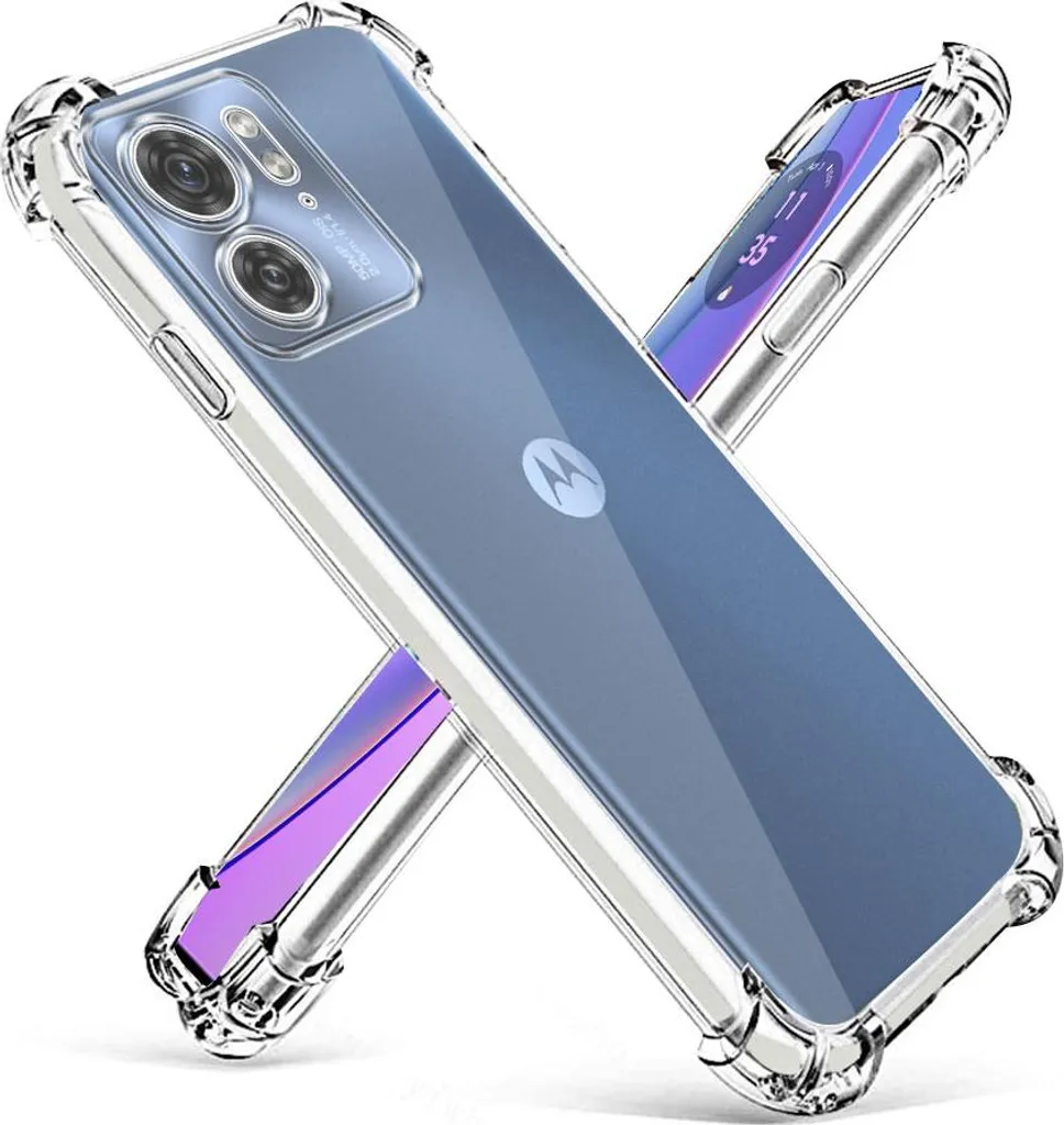 Cover Motorola Edge 40 Silicone Trasparente | Protezione TPU Sottile