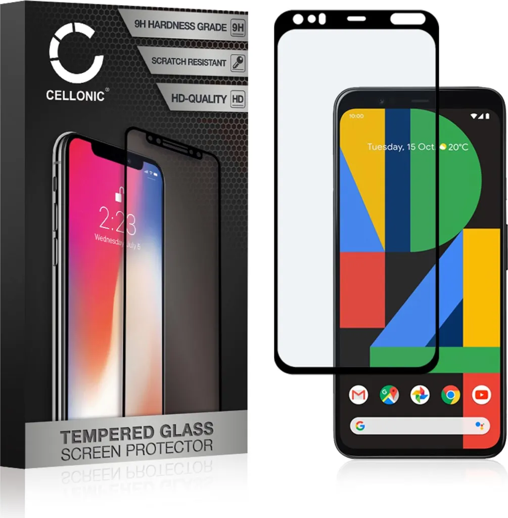 Vetro 9H Google Pixel 4 XL CELLONIC - Pellicola Protettiva 3D Vetro