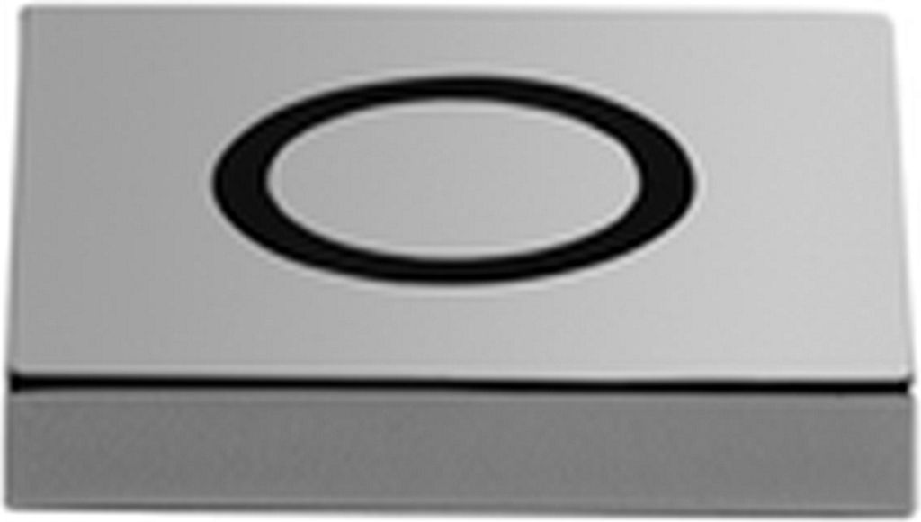 Dornbracht Air-Switch-Bedienknopf, eckige Rosette, 10714970-00