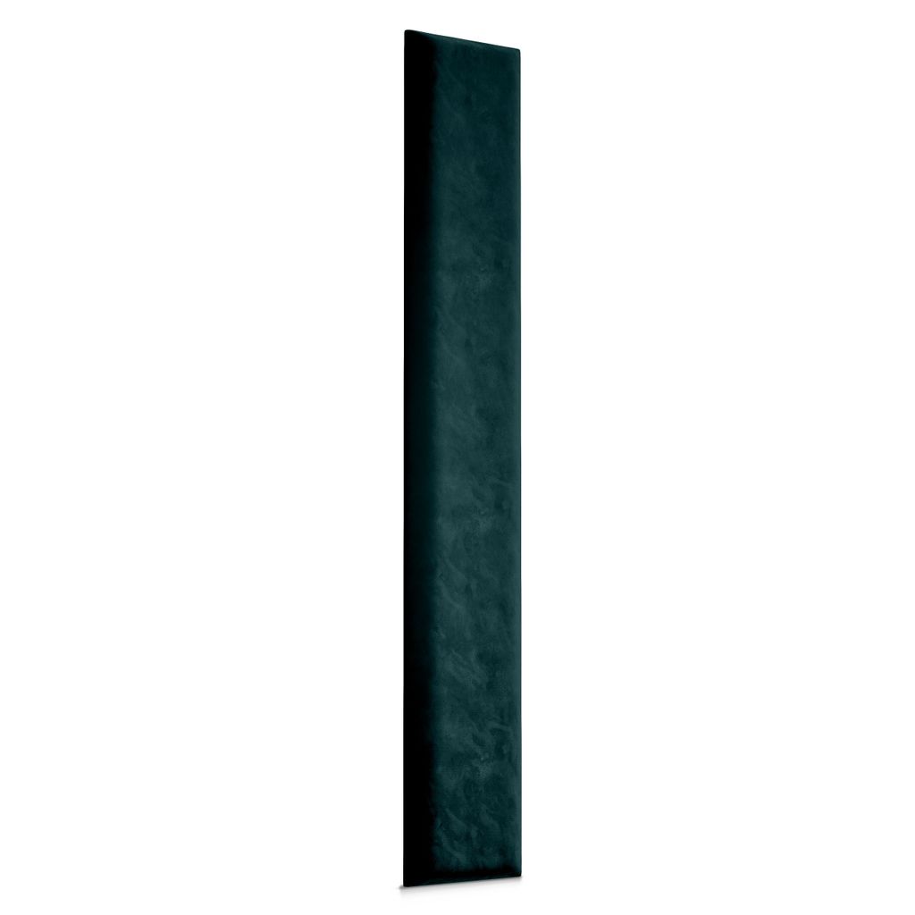 Muralo Polsterpaneel WANDKISSEN Wandpolster Bettkopfteil Wandpaneel Türkis 100 cm x 20 cm