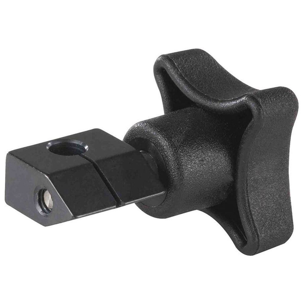 Hegner  Sägeblatt-Klemme Schlitzbr. 0,7 mm mit Sterngriff, Produktbild 