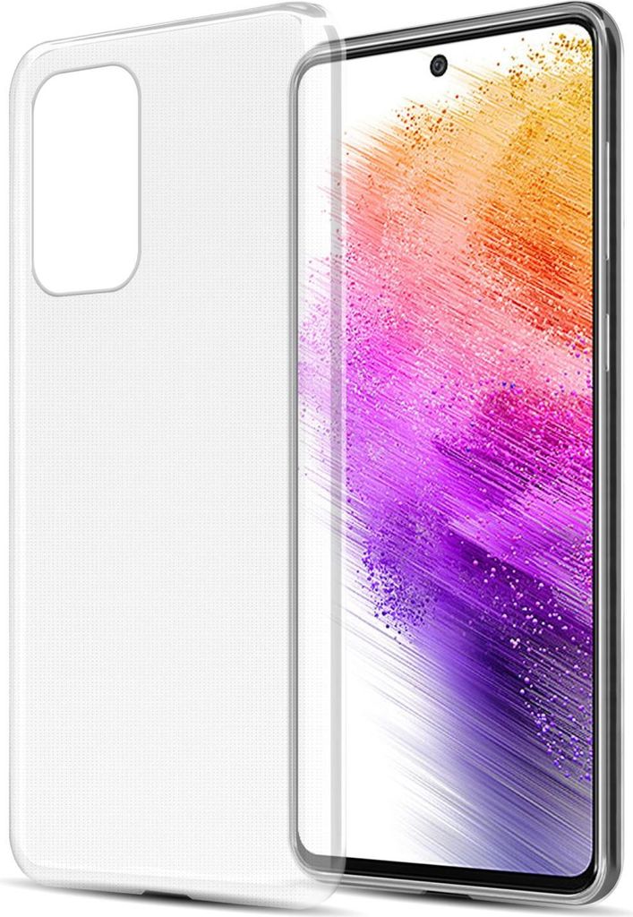 Cadorabo Hülle für Samsung Galaxy A73 5G Schutz Hülle in Transparent Schutzhülle TPU Silikon Cover Etui Case