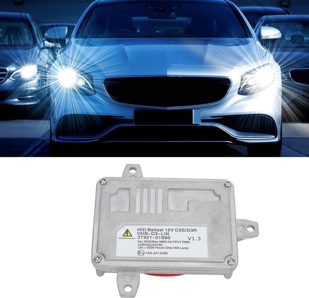 12V Aluminiumlegierung HID Vorschaltgerät 3T921-01B80 Xenon-Lampen-Steuergerät Ersatz für Hyundai Santa Fe 2013-2015