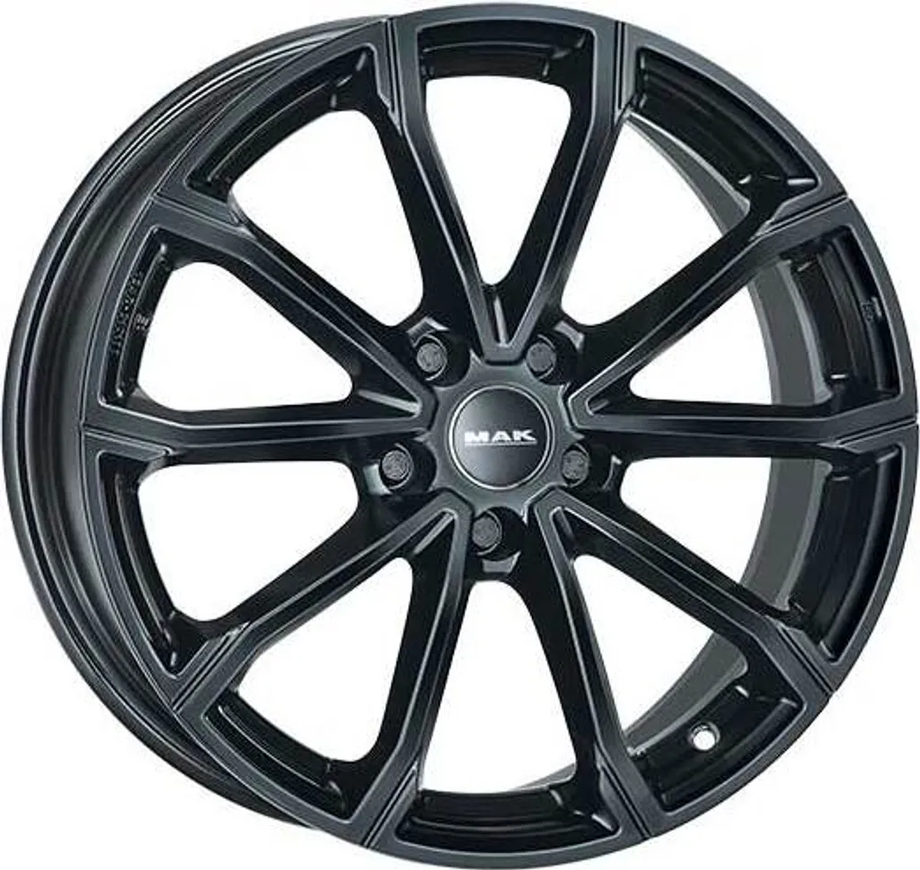 Jante aluminium 18 pouces MAK DaVinci Noir Gloss pour berline et SUV