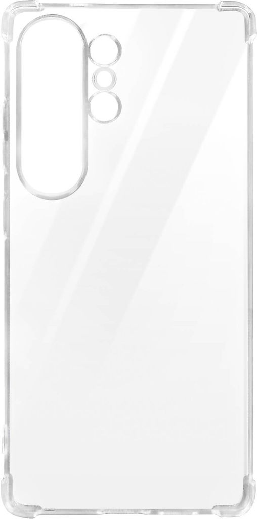 Akashi, Silikonhülle S25 Ultra Stoßfest Ecken, Transparent