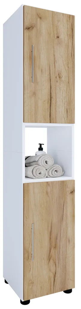 Armadio Alto per Bagno Flandu - Organizza il tuo Spazio in 153cm