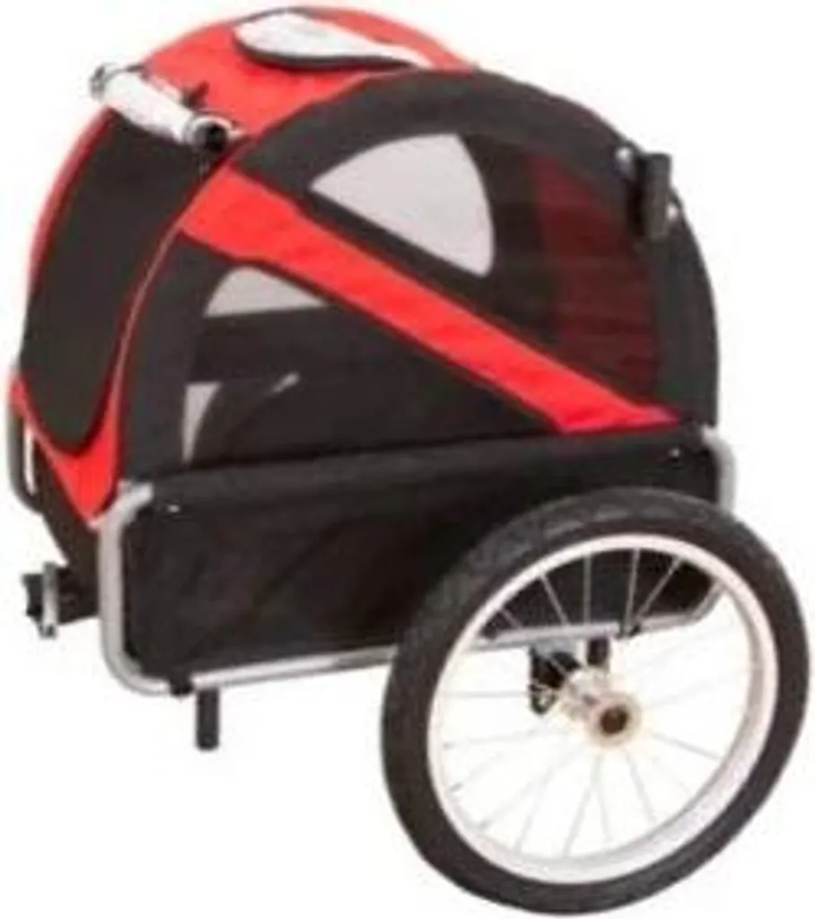 Remorque vélo pour petit chien Doggyride Mini 20 rouge et pratique
