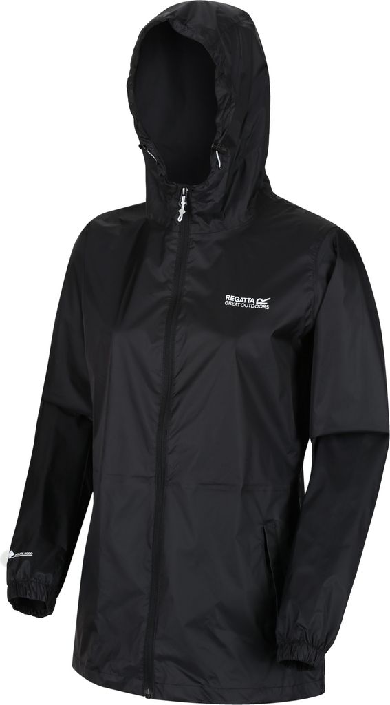 Regatta Pack-It III regenjacke Damen schwarz Größe M