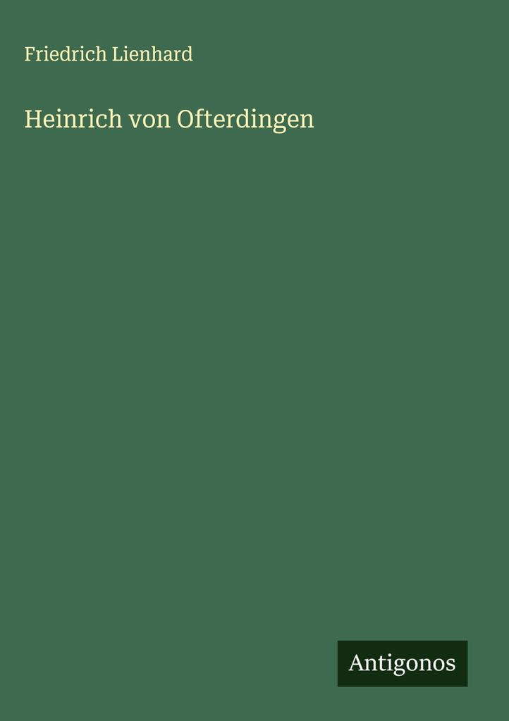 Heinrich von Ofterdingen