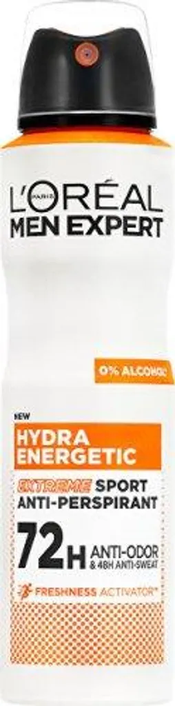 Antitranspirant Sport Extrême Expert Hydra Energetic Homme - Spray 150ml