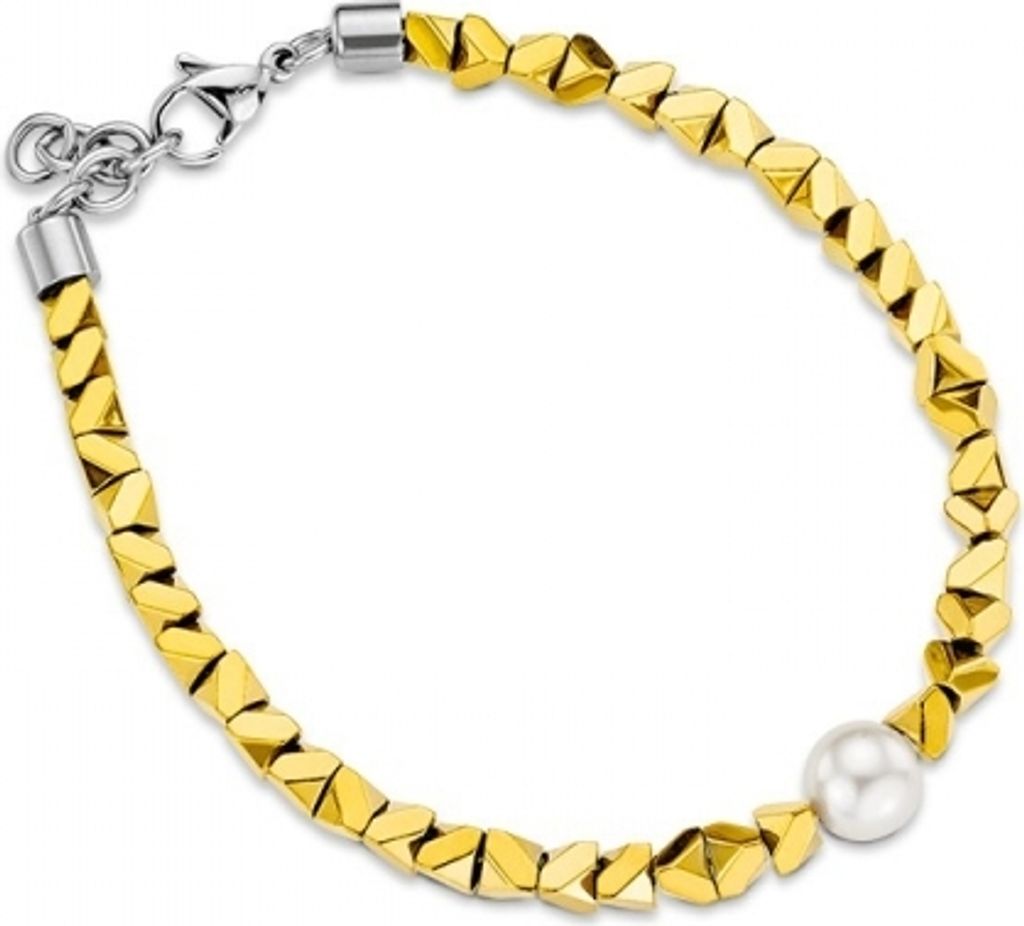 CEM 4-202990-001 ST9-166B Damen Hämatit Armband mit Perle Produktbild 