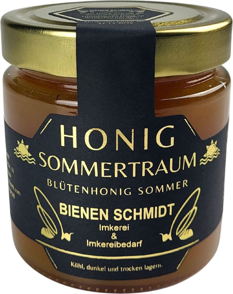 Nemecký včelársky med „SOMMERTRAUM“ 500 g v pohári Nemecký Obrázok produktu 