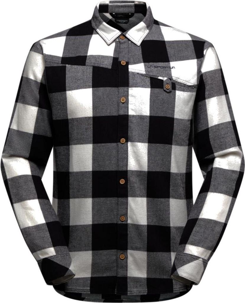 Rambler Flannel Shirt M, Climbing Shirt, Herren - La Sportiva, Größe:S, Farbe:G19G19-Onyx