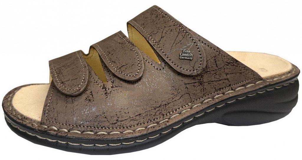 Finn Comfort hellas Pantolette braun in Gr. 40 Produktbild 