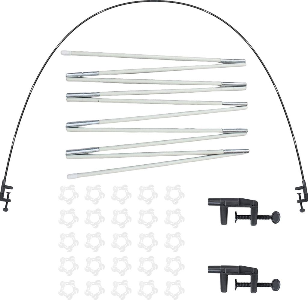 1 Set Ballon-Ausstellungsständer, Stützrahmen, Ballonbogenrahmen mit Metallklammern, Tischballon-Girlanden-Dekorationen, Geburtstagsparty, Babypa...