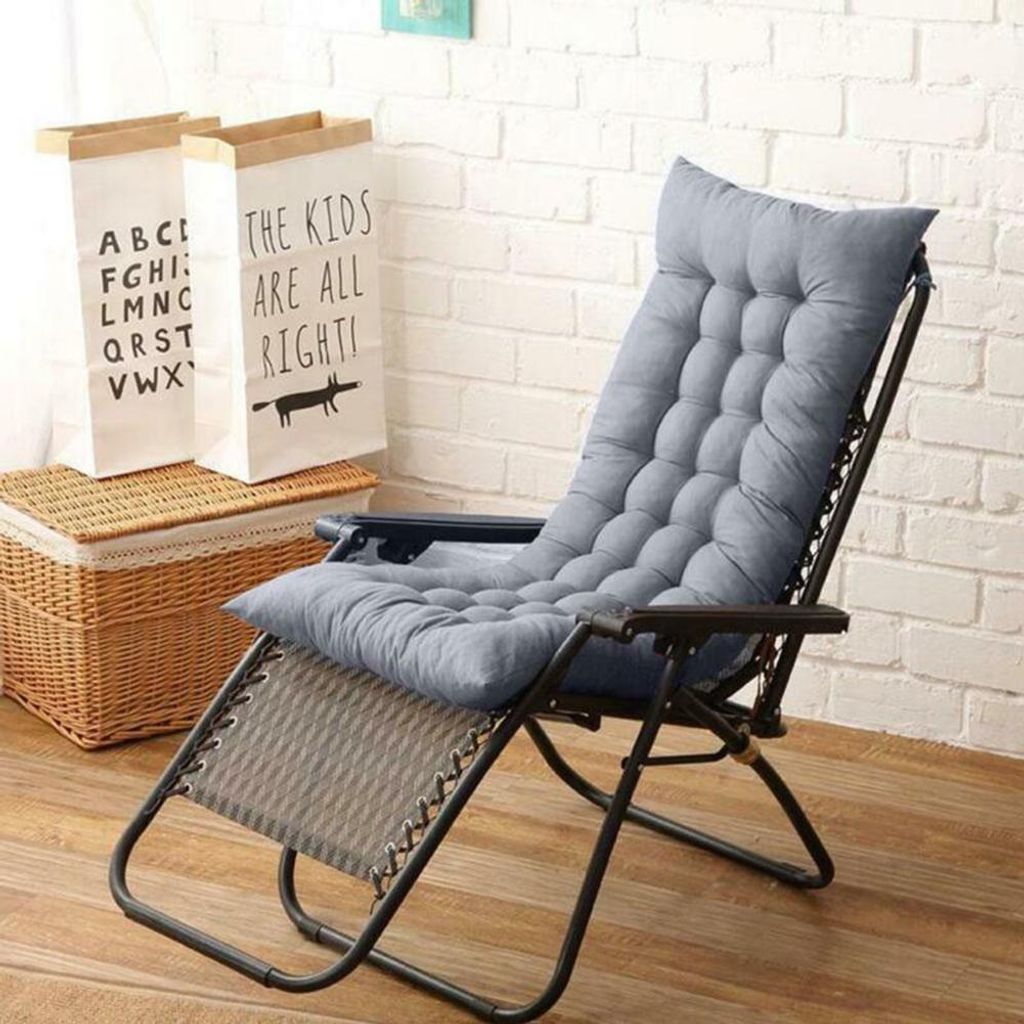 Livingandhome Liegenauflage 125 x 48 x 8 cm, Stuhlkissen Produktbild 