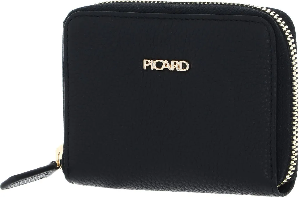 Portafoglio Uomo PICARD Java 1 Nero - Compatto, Pelle, Top Qualità