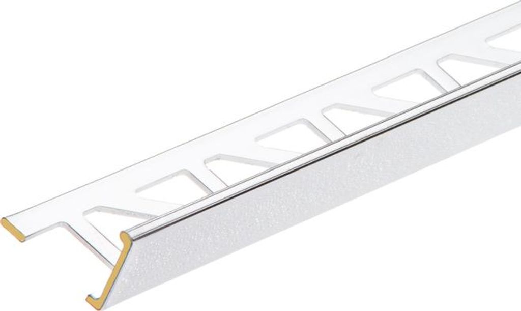 Profil do glazury narożny mosiężny 12,5mm Cezar Chrom Zdjęcie produktu 