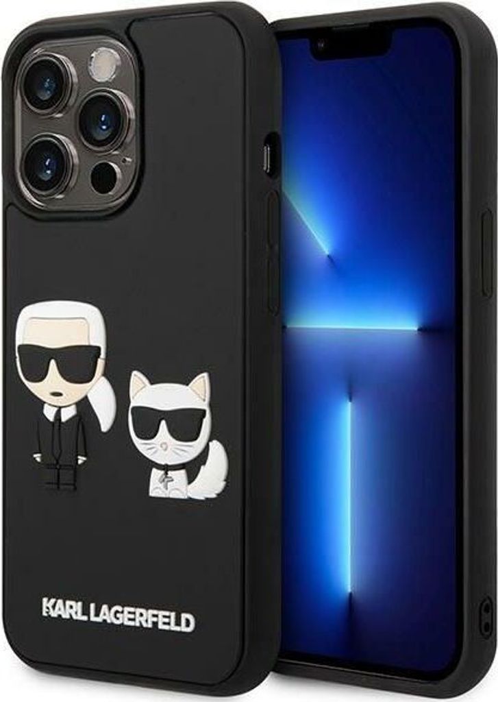 Karl Lagerfeld Klhcp14L3Drkck Custodia rigida per Iphone Immagine del prodotto 