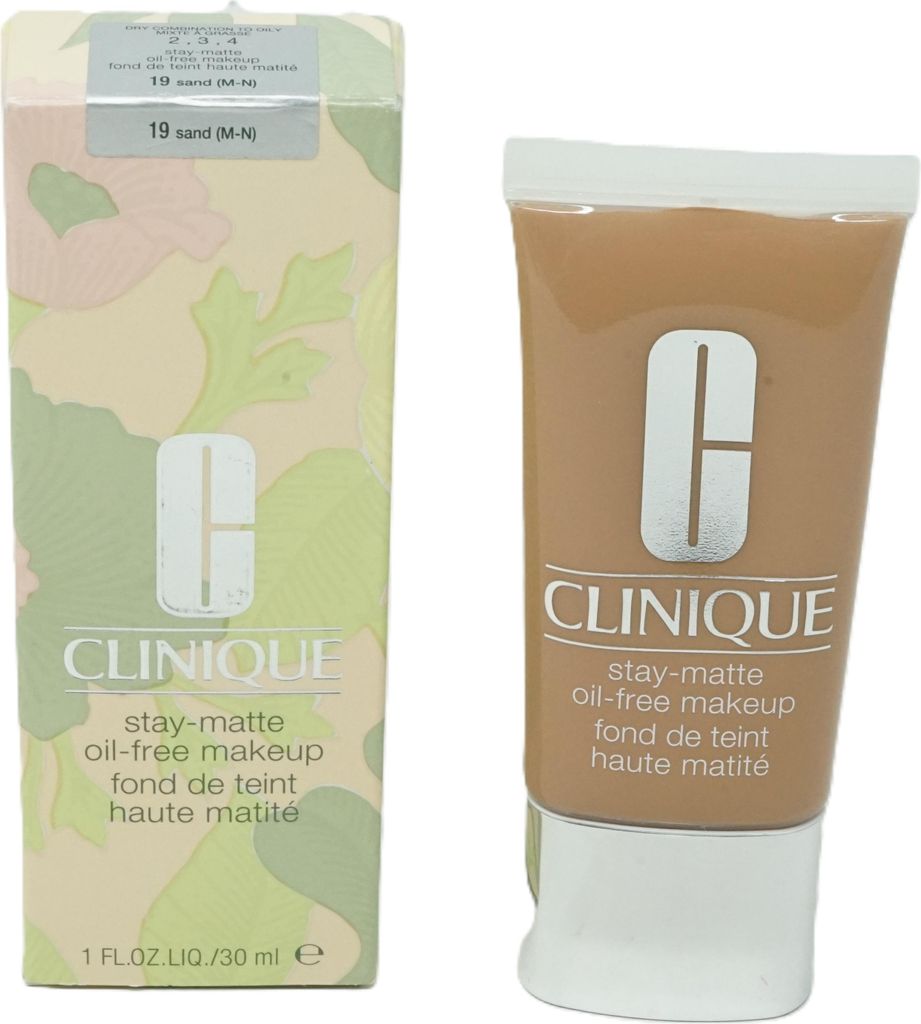 Clinique Stay-Matte, Tube, Flüssigkeit, Beige, CN 90, Sand, Produktbild 
