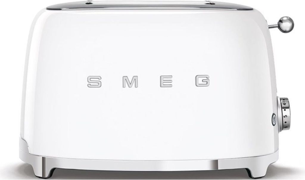 SMEG TSF01WHEU 2-Schlitz Toaster Weiß 50`s Style Produktbild