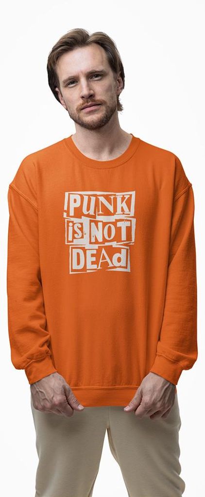 D&B Design Uni Pullover SWZN00004 Punk Orange-Größe 2XL