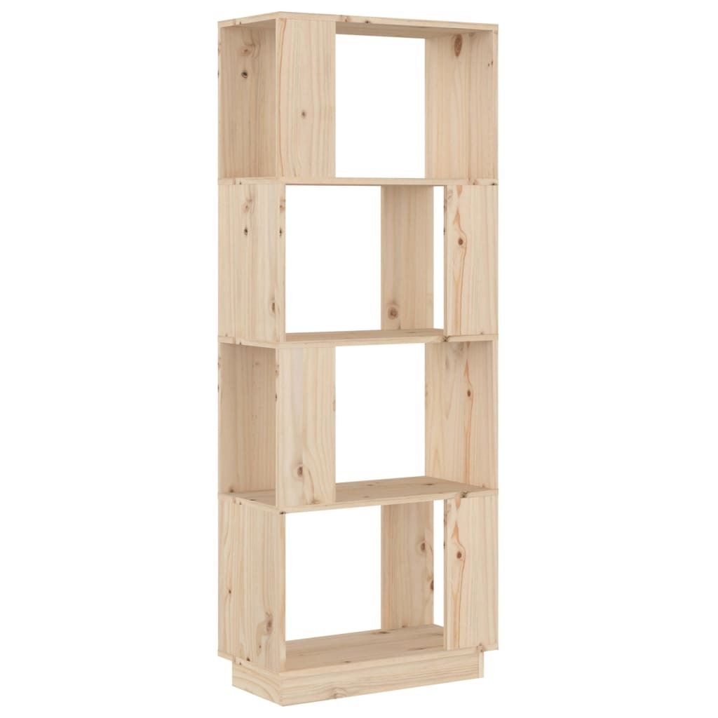 vidaXL Regał/przegroda do pokoju 51x25x132 cm lite drewno Zdjęcie produktu 