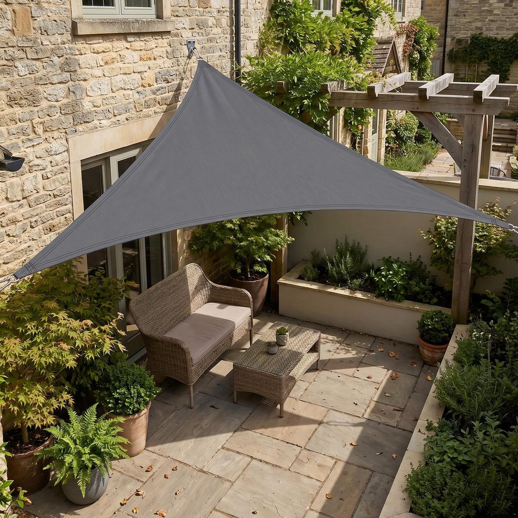 Sonnensegel Balkon 160g/m² Polyester UV Schutz Sonnenschutz Produktbild 