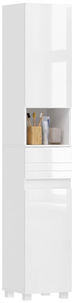 HOMCOM Badezimmerschrank Schmaler Badschrank mit Produktbild 