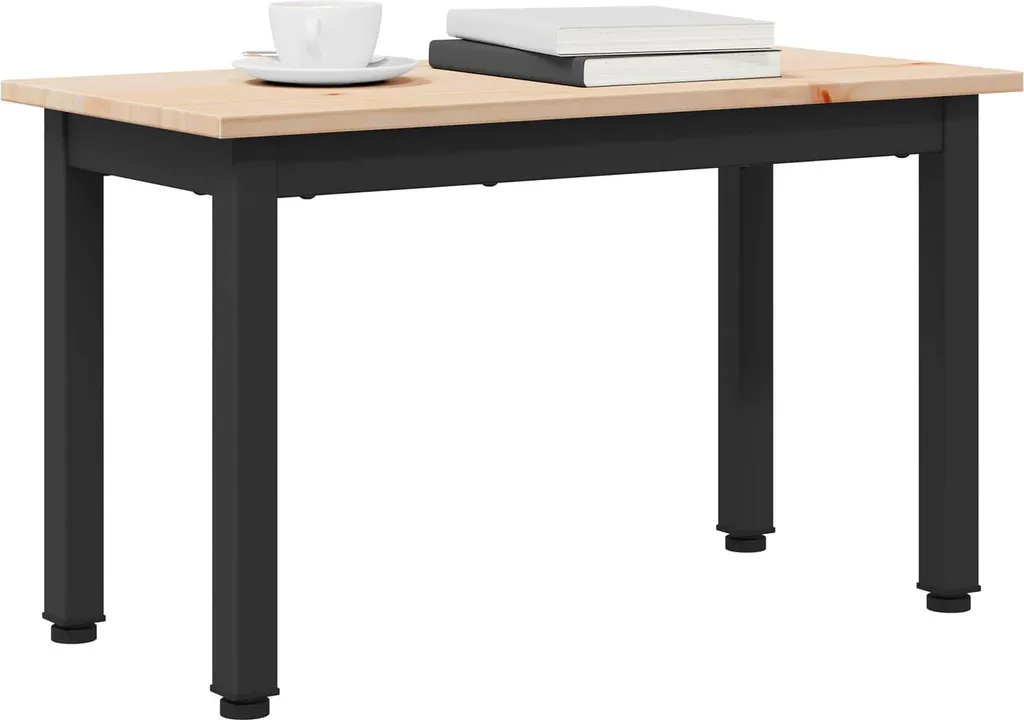 SYFAX™ Tavolino da salotto Naturale 60 x 30 x 36 cm Pino massello