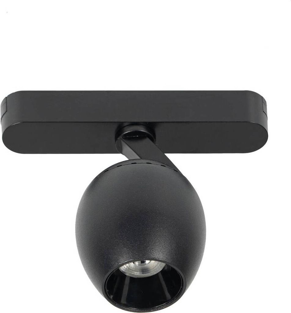 Lindby LED-Spot 48 V Lumaro, schwarz, Ø 6,2 cm, dimmbar