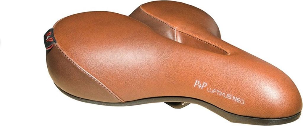 Selle gonflable P&P Luftikus Neo, couleur marron, unisexe. Image du produit 