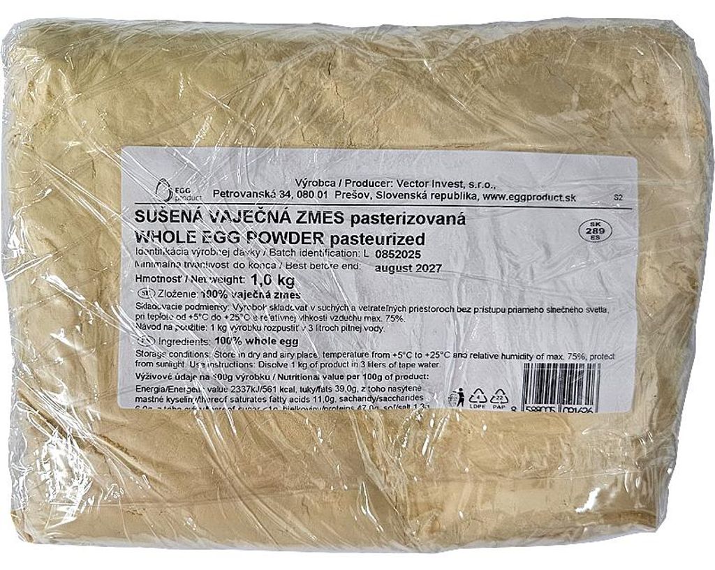 Sušená vejce – 1 kg – Sušené vejce Obrázek produktu 