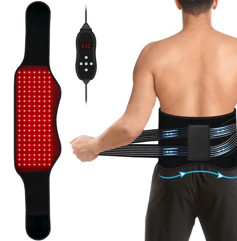 Rotlichttherapie Gürtel, Infrarot Lichttherapie Gürtel, 140 Produktbild 